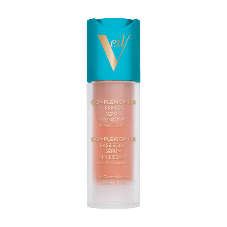 Veil Cosmetics Complexion Fix 3 In 1 Primer Serum Mixing Base Primer Pore Minimizing Hydrate Brighten And Soothe Smooths Wrinkles And Fine