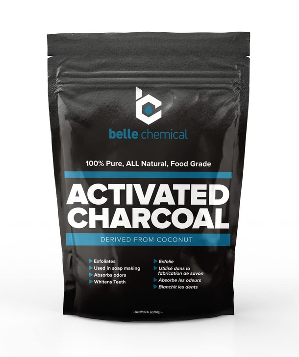 5Lb Organic Coconut Activated Charcoal Powder Food Grade Kosher Teeth Whitening Facial Scrub Soap Making 5 Pound