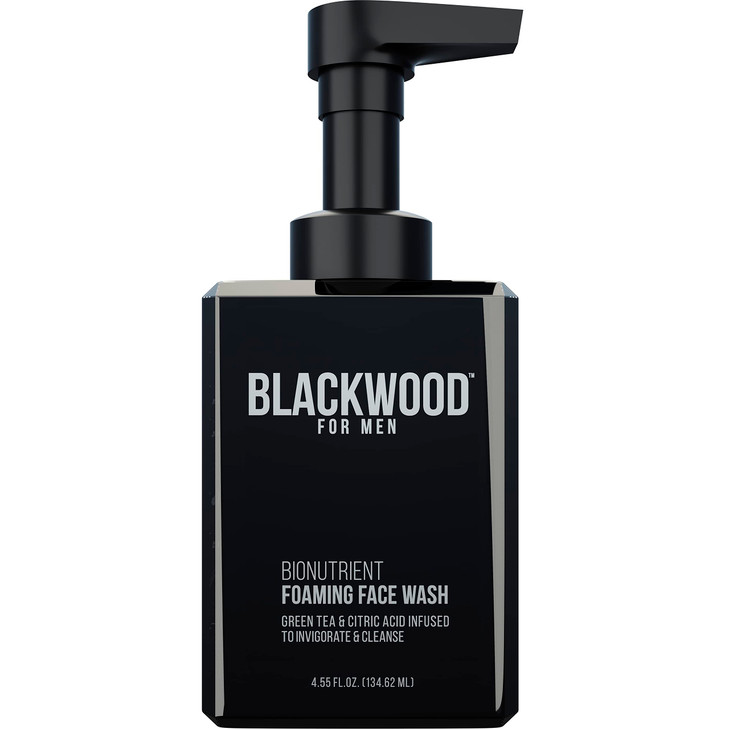 Blackwood For Men Bionutrient Foaming Face Wash Acne Cleanser 4.45Oz