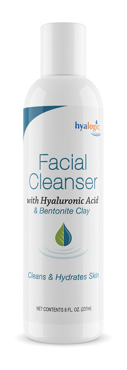 Hyalogic Ha Face Wash Hyaluronic Acid Facial Cleanser Moisturizing Paraben Free Daily Face Scrub With Bentonite Clay Get Youthful Glowing