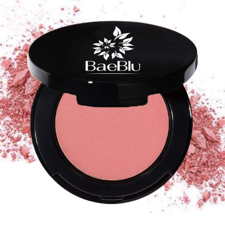 Organic Mineral Blush Talc Free Pressed Powder Blush Rosalie