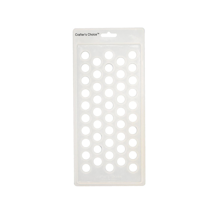 Crafter S Choice Lip Balm Tube Filling Tray Silicone Tray For Filling Lip Balm Tubes And Cosmetic Products Round 3001