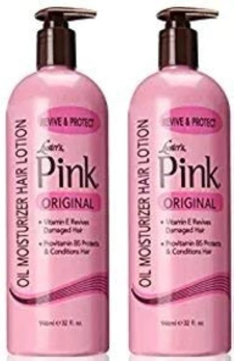 Luster S Scurl Pink Oil Moisturizer Hair Lotion 32 Ounce Packaging May Vary 2 Pack