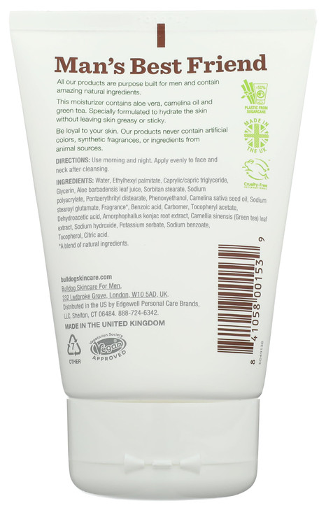 Bulldog Original Moisturizer 3.3 Fl Oz