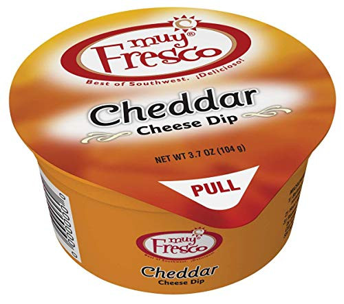 Muy Fresco Cheddar Cheese Sauce 3.7 Oz 30 Count