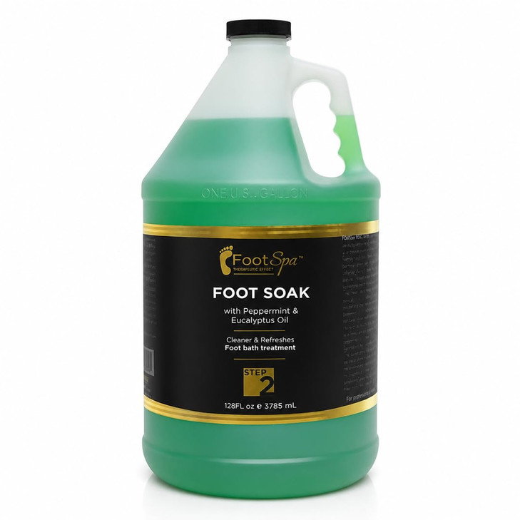 Foot Spa Foot Soak Cleanses Softens And Refreshes Made With Eucalyptus And Peppermint Oil 128 Oz Gallon Bulk Refill Gallon