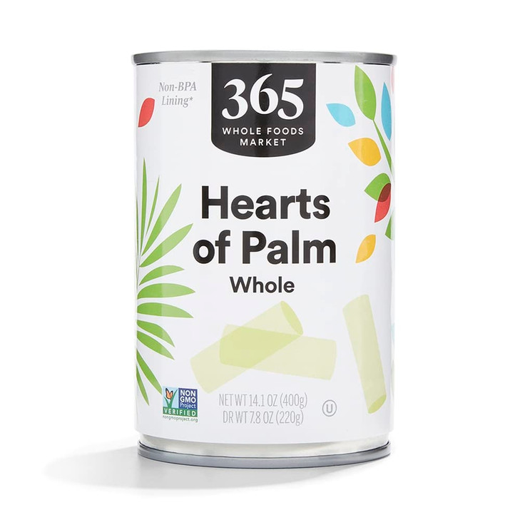 365 By Whole Foods Market Whole Hearts Of Palm 14.1 Ounce