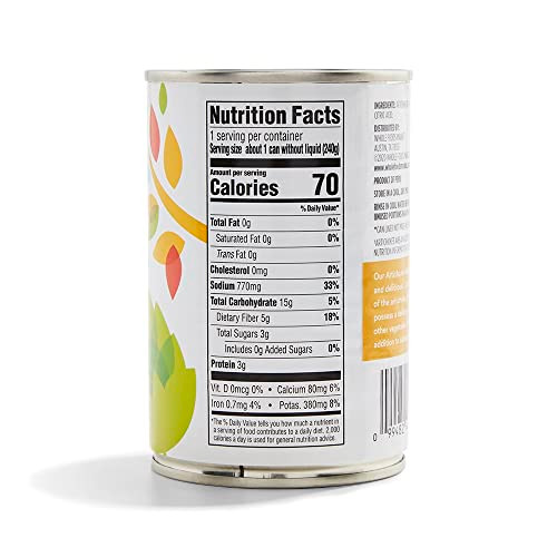 365 By Whole Foods Market Artichoke Quarters 14.1 Ounce
