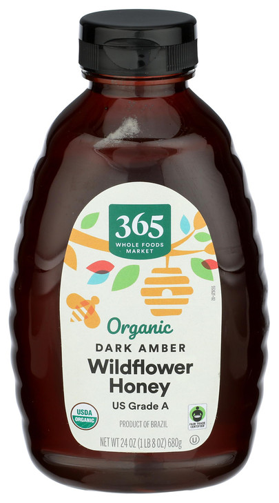 365 By Whole Foods Market Organic Amber Mountain Forest Honey 24 Ounce