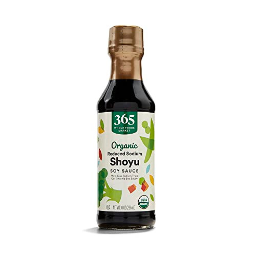 365 By Whole Foods Market Organic Shoyu Soy Sauce Reduced Sodium 10 Ounce