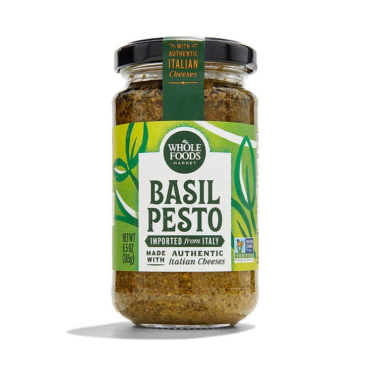 Whole Foods Market Basil Pesto 6.5 Ounce