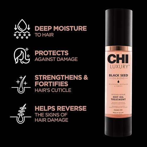 Chi Luxury Black Seed Oil Intense Repair Hot Oil Treatment 1.7 Oz