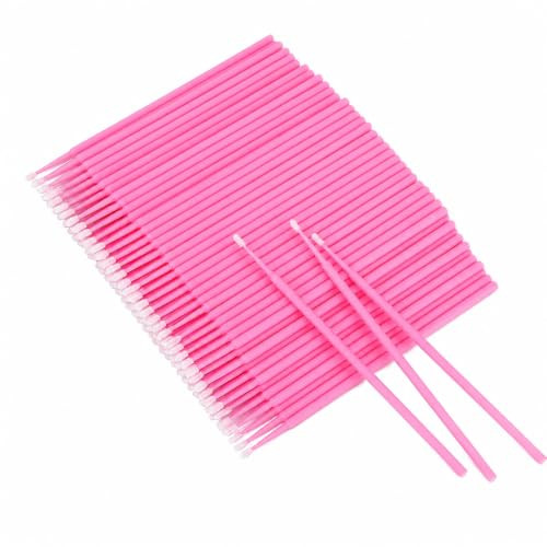 G2Plus Micro Cotton Swabs 500Pcs Disposable Eyelash Extension Applicators