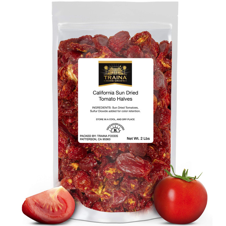 Traina Home Grown Ca Sun Dried Tomato Halves Dried Fruit 2Lbs 32Oz