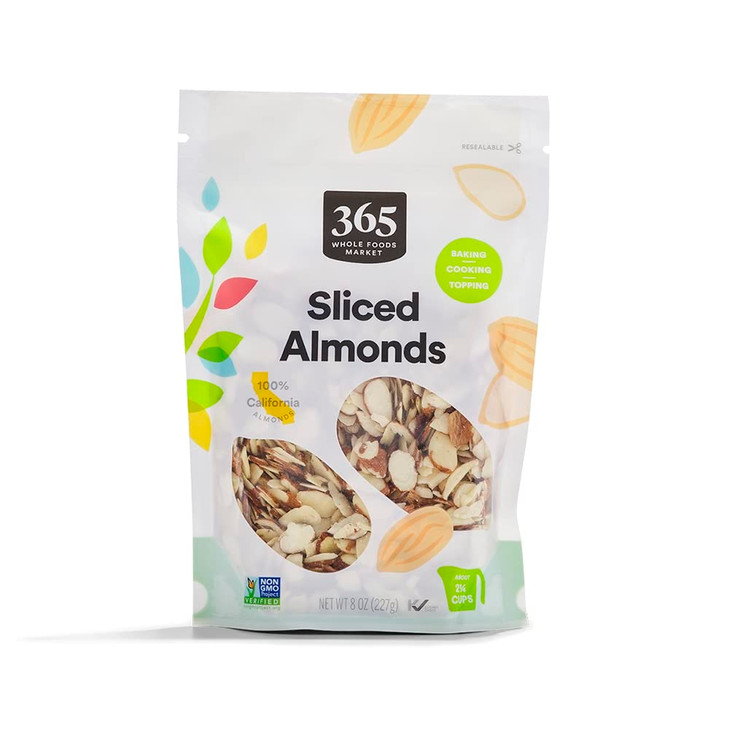 365 By Whole Foods Market Sliced Almonds 8 Ounce