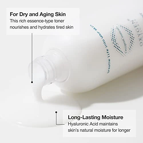 Oxygenceuticals Nutrient Toner Essence Type Hydrating Toner For Dry Skin Deep Moisture And Nourishing Care With Hyaluronic Acid Portulaca