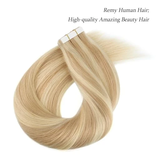Abh Amazingbeauty Hair Hair Tape Extensions 22 Inch Dirty Blonde P12 60