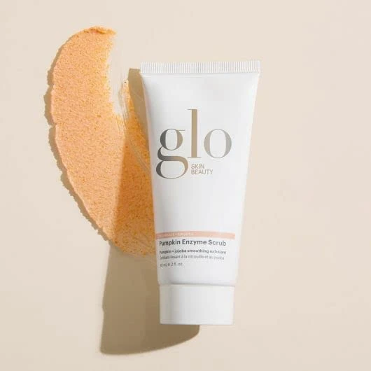 Glo Skin Beauty Pumpkin Enzyme Scrub Face Exfoliator 2 Oz