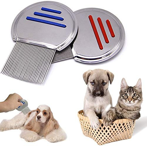 2 Pack Professional Stainless Steel Comb
