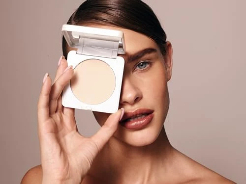 True Plus Luscious Sheer Halo Complexion Powder Talc Free Mineral Pressed Powder Foundation For Oily Skin Oil Control Matte Finish With