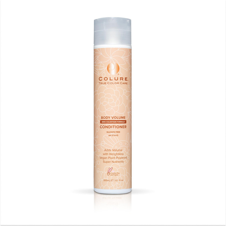 Colure Body Volume Conditioner 10 Fl Oz Weightless Thickening Hair Treatment For Fine Damaged Hair Vegan Hydrating