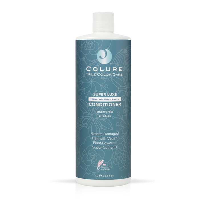 Colure Super Luxe Conditioner 33 Oz Deep Nourishing Treatment For Aging Thick Coarse Curly Hair Anti Frizz Care