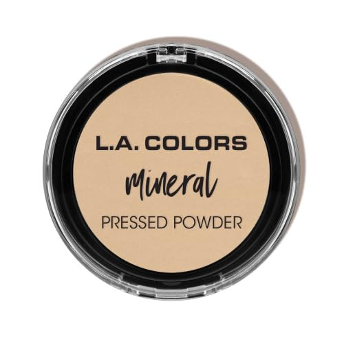 L.A. Colors Mineral Pressed Powder Light Ivory New Artwork Cmp371