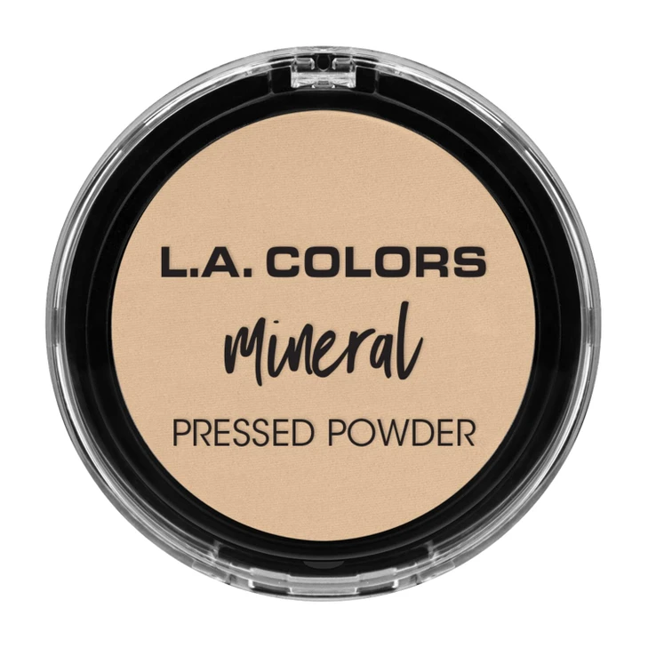L.A. Colors Mineral Pressed Powder Light Ivory New Artwork Cmp371
