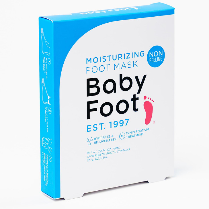 Baby Foot Hydrating Foot Mask For Dry Cracked Feet Moisturizing Foot Mask Non Peel Treatment Soft Smooth Feet Repair With Collagen And