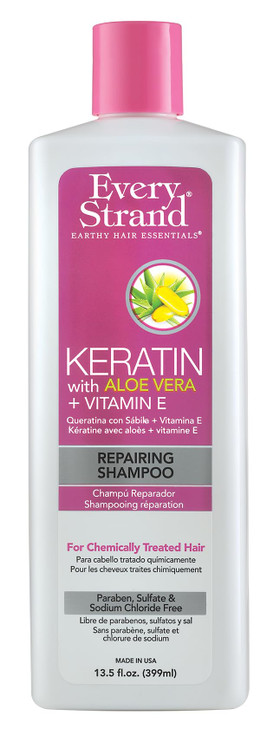 Every Strand Keratin Repairing Shampoo 13.5 Fl Oz 13.5 Oz