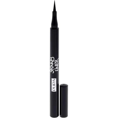 Pupa Milano Skinny Liner Ultra Slim Eyeliner Pen Ultra Slim Felt Tip With An Elongated Shape Extremely Fine And Precise Lines 001 Extra