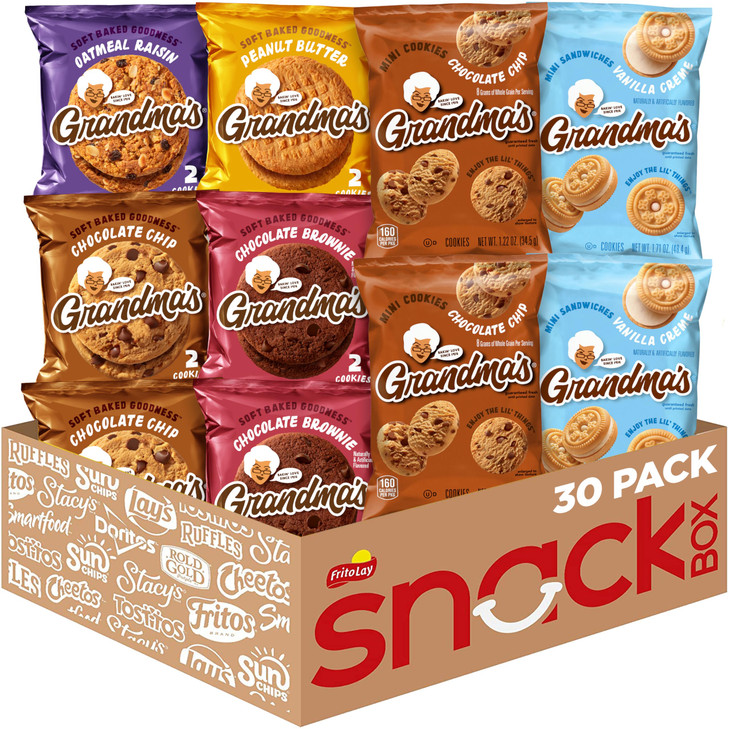Grandma S Cookies Variety Pack Pack Of 30