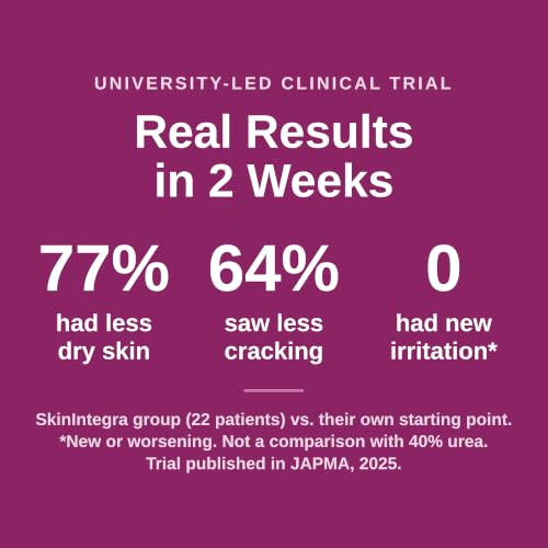 Skinintegra Rapid Crack Repair Cream 25 Percent Urea With Lactic Acid Restores Very Dry Cracked Skin On Heels Hands And Fingers Fragrance