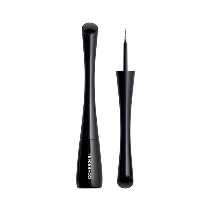 Covergirl Get In Line Liquid Eyeliner Black Vinyl 0.08 Fl Oz