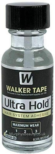 Ultra Hold Adhesive for Lace Wigs & Toupees .5Oz by Walker Tape