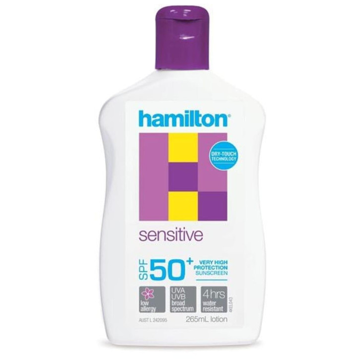 Hamilton Sun Spf 50 Plus Senstive Lotion 265Ml