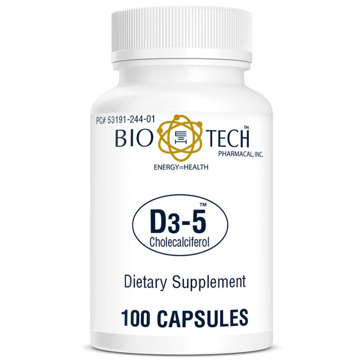 Bio Tech Vitamin D Capsule 53191024401 1 Bottle, 100 per Bottle