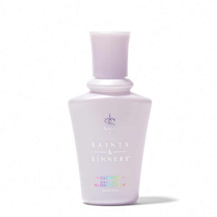 Saints And Sinners Award Winning Illuminati Divine Shine Holographic Serum Smoothing Hair Serum Thermally And Environmentally Protects Adds