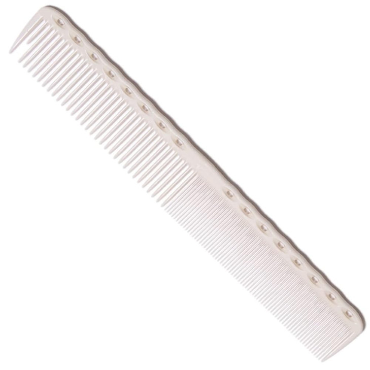 Y.S Park Fine Cutting Grip Comb YS-336 (White) Y.S.Park