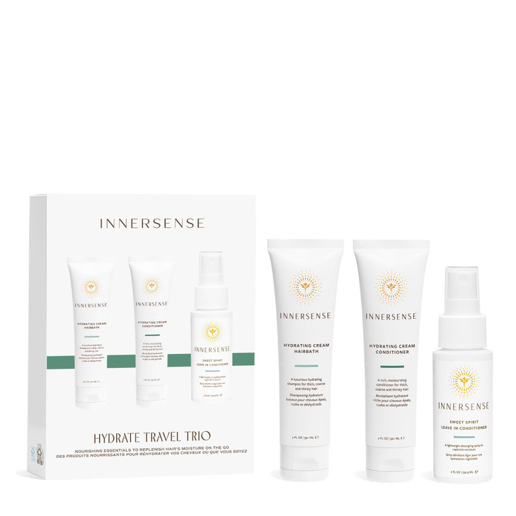 Innersense Organic Beauty Hydrating Trio Travel Set 2 Oz Each
