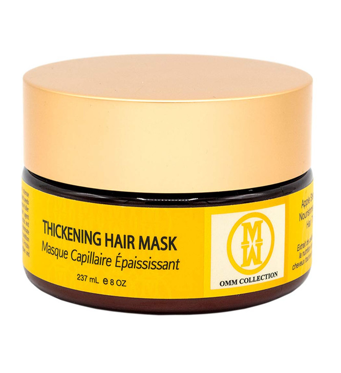Omm Collection Natural Hair Thickening Mask For Hair Loss Prevention And Thinning Hydrating Hair Mask For Dry And Damaged Hair Boost Hair