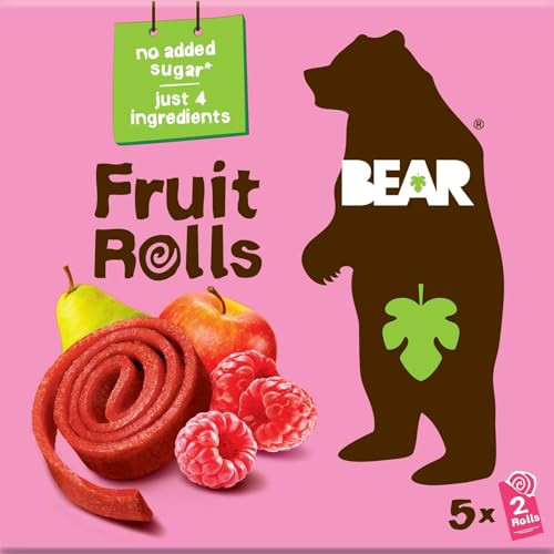 Bear Raspberry Fruit Yo Yo S 5 Count .7 Oz