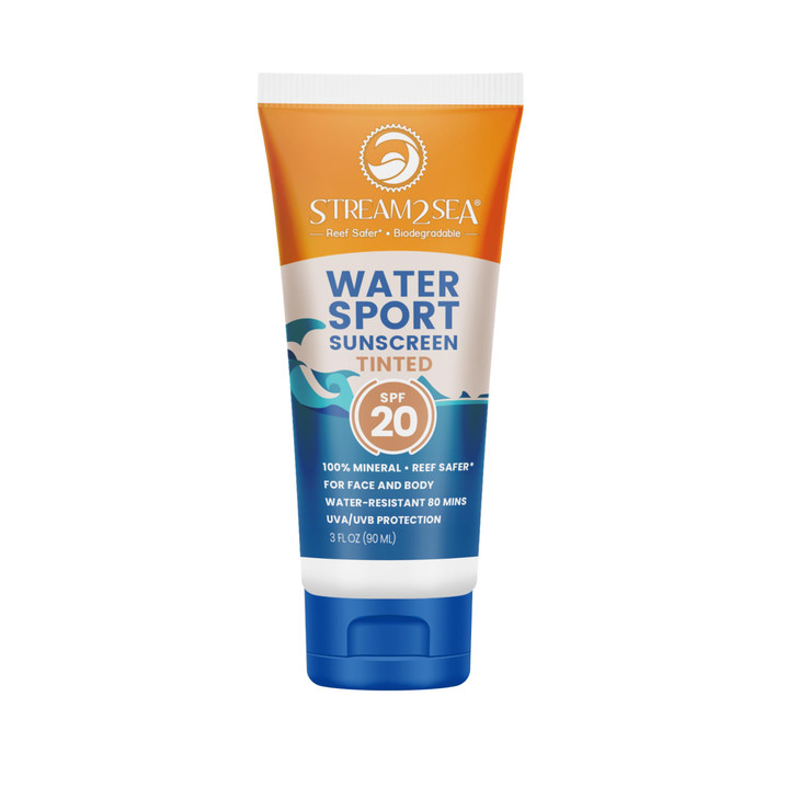 Stream 2 Sea Tinted Sunscreen Spf 20 Biodegradable Reef Safe Travel Size