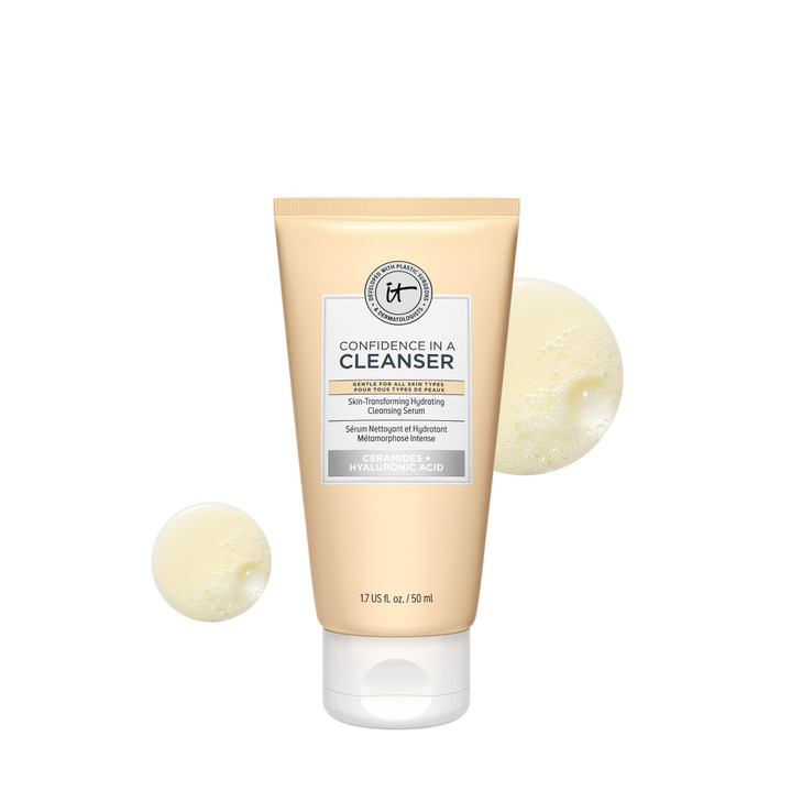 It Cosmetics Confidence In A Cleanser Mini Serum Face Wash 1.7 Fl Oz