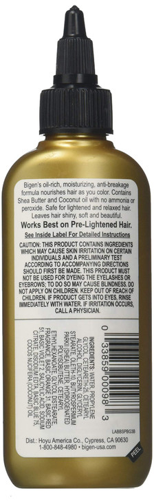 Bigen Semi Permanent Haircolor Bg3 Burgundy 3 Oz