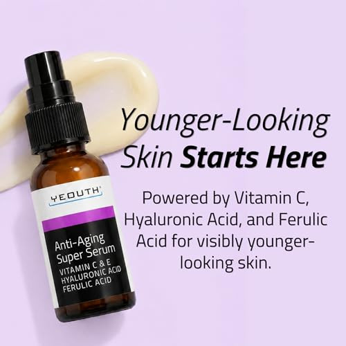 Yeouth Anti Aging Serum For Face For More Even And Firmer Looking Skin 1Oz