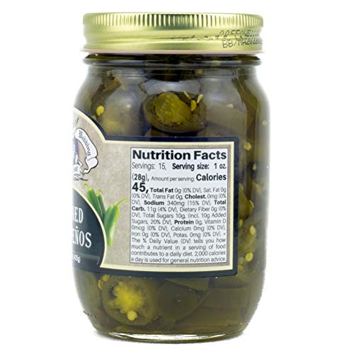 Amish Wedding Candied Jalapenos 15Oz