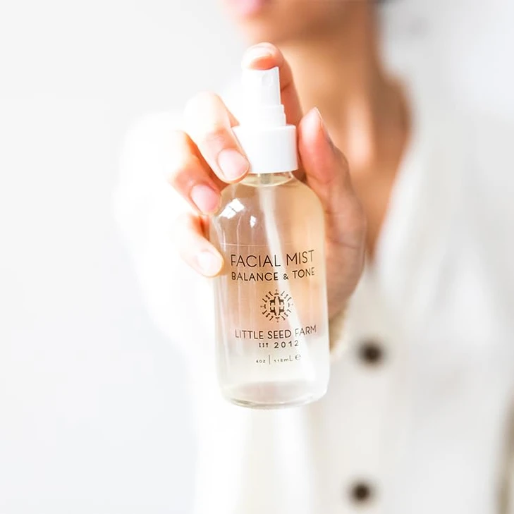 Little Seed Farm Balancing Facial Mist And Toner Witch Hazel 4 Fl Oz