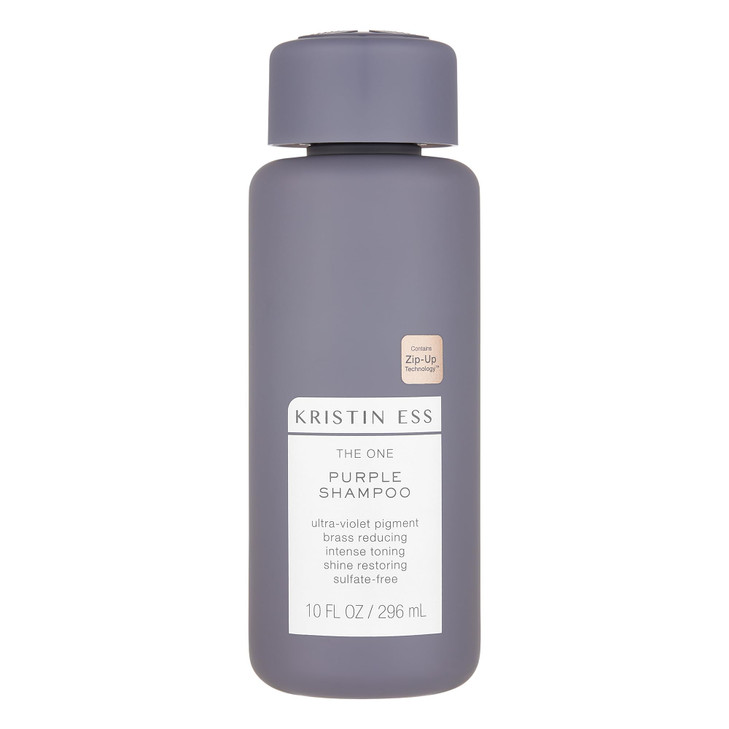 Kristin Ess Hair The One Purple Shampoo For Toning Blonde Hair Neutralizes Brass Plus Yellow Tones Shine Restoring Sulfate Silicone And