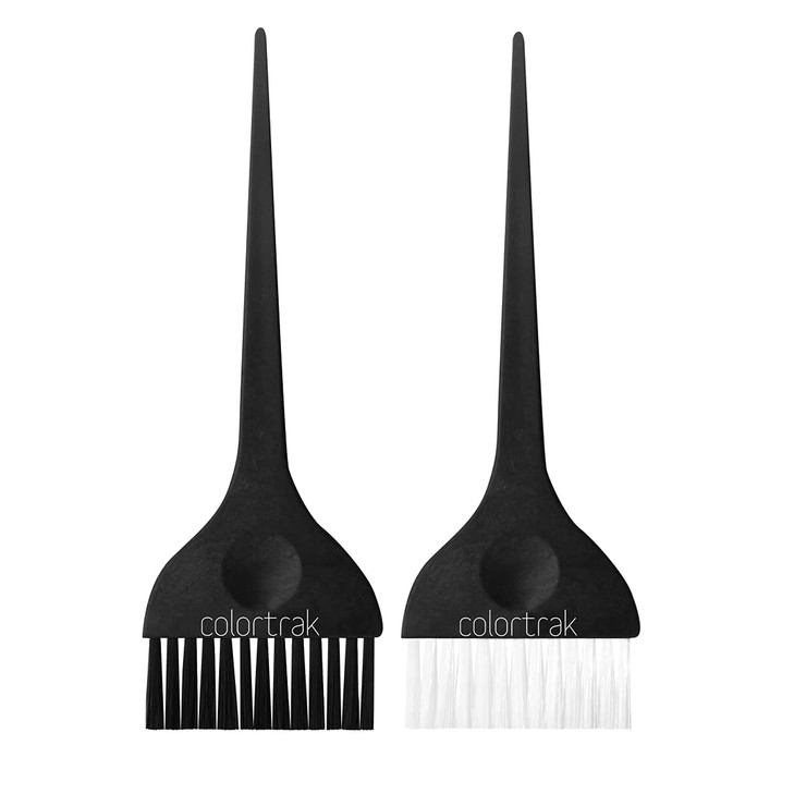 Colortrak Extra Wide Hair Color Brushes 3 Bristle Width